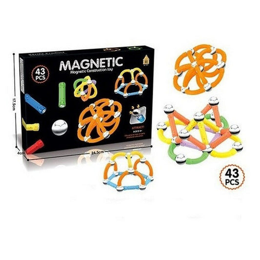 Magnetic Bloques Magnéticos 43 Piezas 2022127 Shine