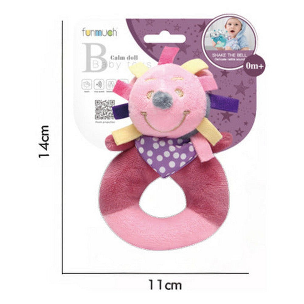 Sonajero Soft Erizo Rosa 1933688 Shine