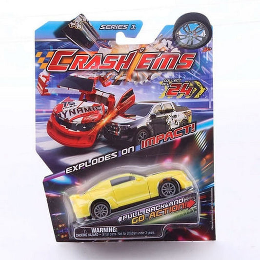 Autos Estrellarlos Explota En Impacto! 1300 Racing