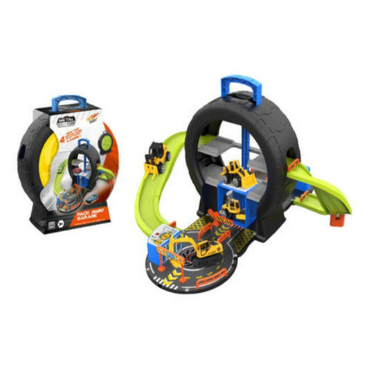 Pista De Garage Con Auto Pack Away Garage 2229120