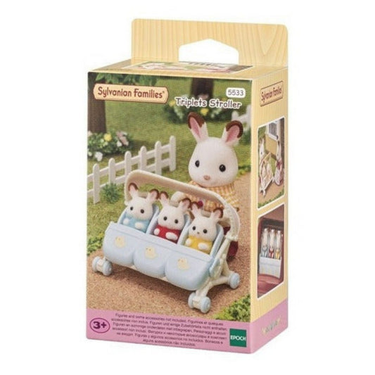 Sylvanian Cochecito De Trillizos 05533sy