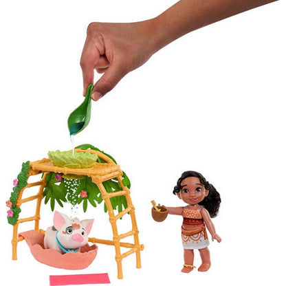 Moana 2 Set De Juego Muñeca Simea Y Pua Jbt36 Mattel