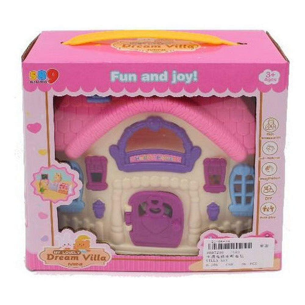 Casita De Juguete My Lovely Dream Villa 2097230 Color Crema Con Rosa