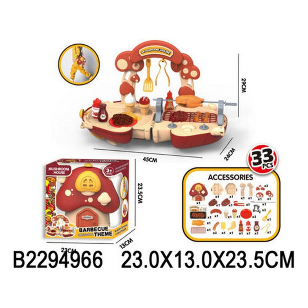Tienda De Barbacoa Portatil 32 Pzs 2294966 Shine