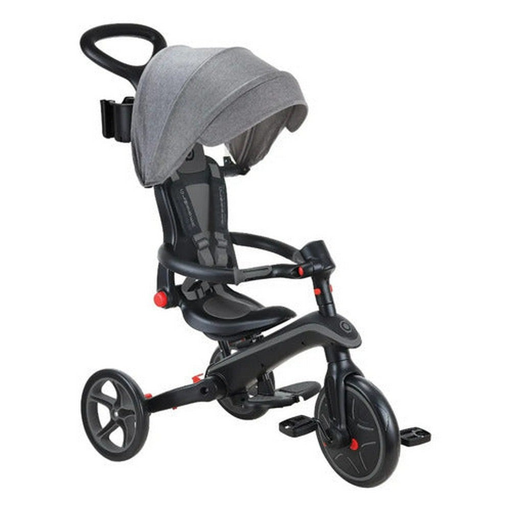 Globber Triciclo Explorer Trike Plegable 4 En 1 Gris 732-120