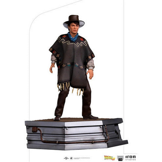 Marty Mcfly A Escala 1/10 De Regreso Al Futuro Iii Iron Studios