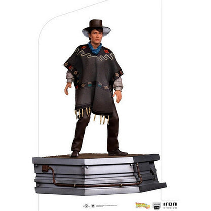 Figura Marty Mcfly Back To The Future 3 59621 Iron Studios