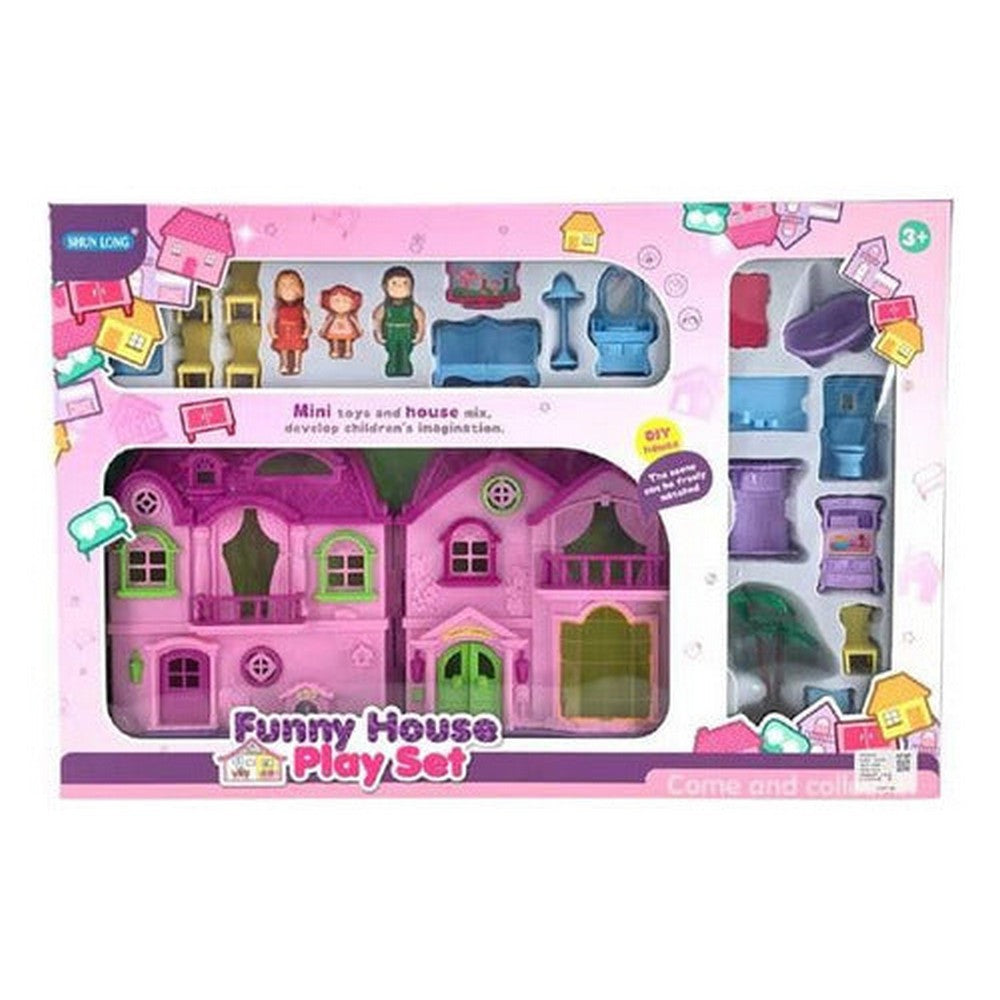 Casa De Muñecas Con Accesorios, Luz Y Sonido 2161344 Color Multicolor