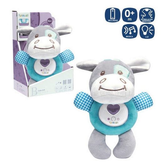 Peluche Soft Con Sonido Celeste 1966716 Shine Color