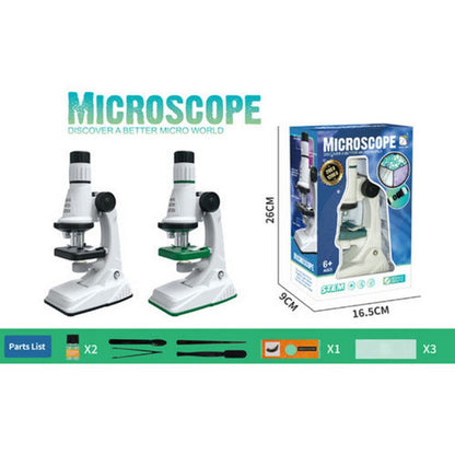 Juego De Microscopio Con Accesorios 2432958 Shine