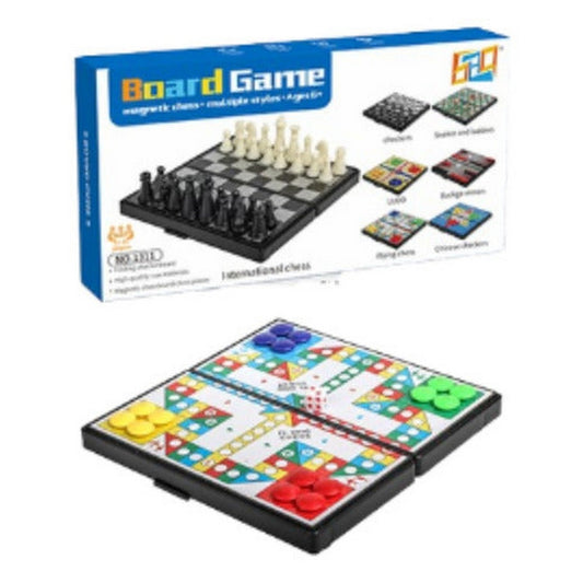 Juego De Mesa Parchis Magnetico Board Game 2353875
