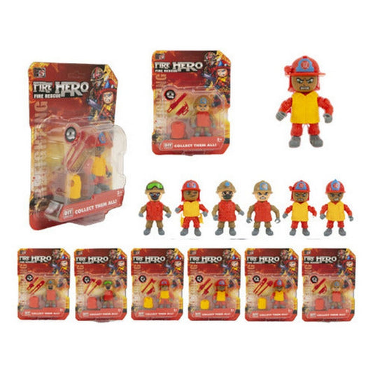 Fire Hero Figuras Set Bomberos 2350005 Shine