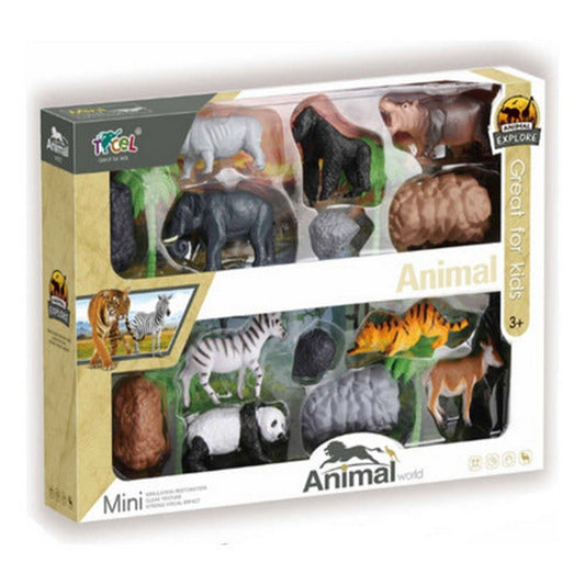 Animal World Set De Animales Con Accesorios 2308528