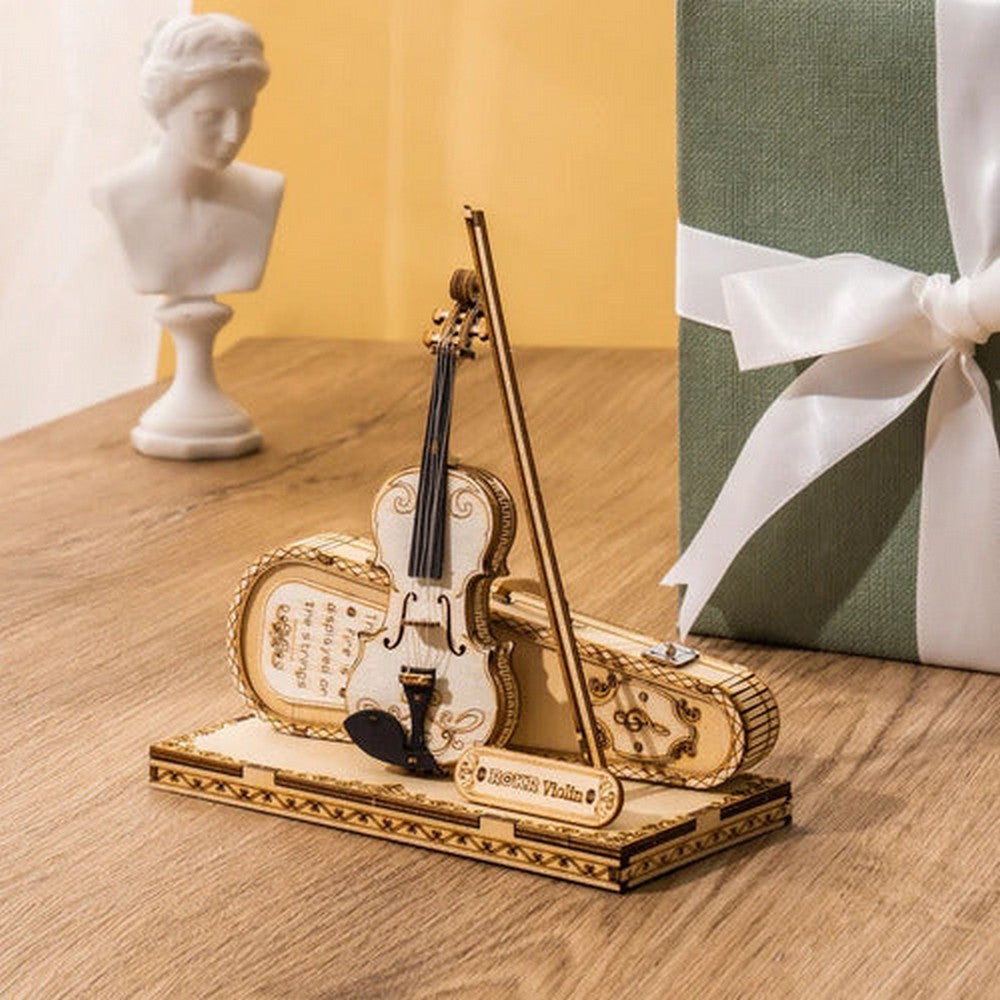 Robotime Puzzle 3d Violin Tg604k Rokr