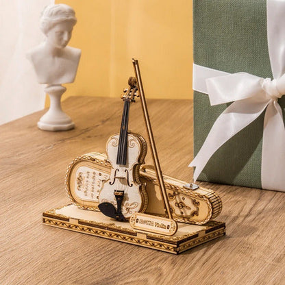 Robotime Puzzle 3d Violin Tg604k Rokr