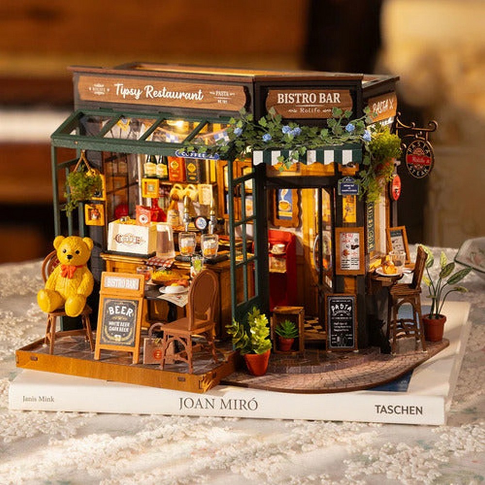 Robotime Puzzle 3d Restaurante Tipsy Dg167 Rolife