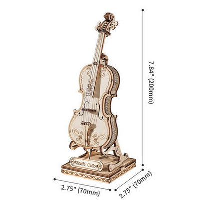 Robotime Puzzle 3d Violonchelo Tg411 Rolife