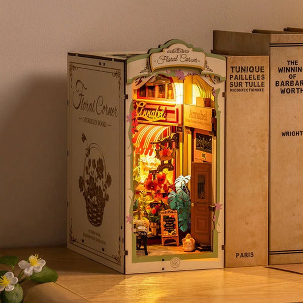 Book Nook - Floral Corner - Robotime