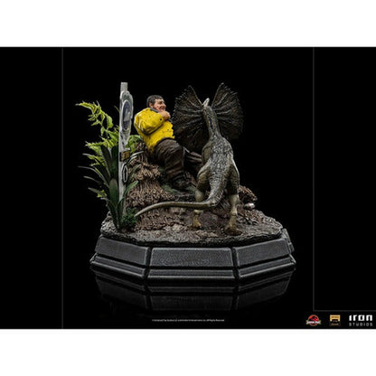 Figura Escala 1/10 Dennis Nedry 69222 Iron Studios