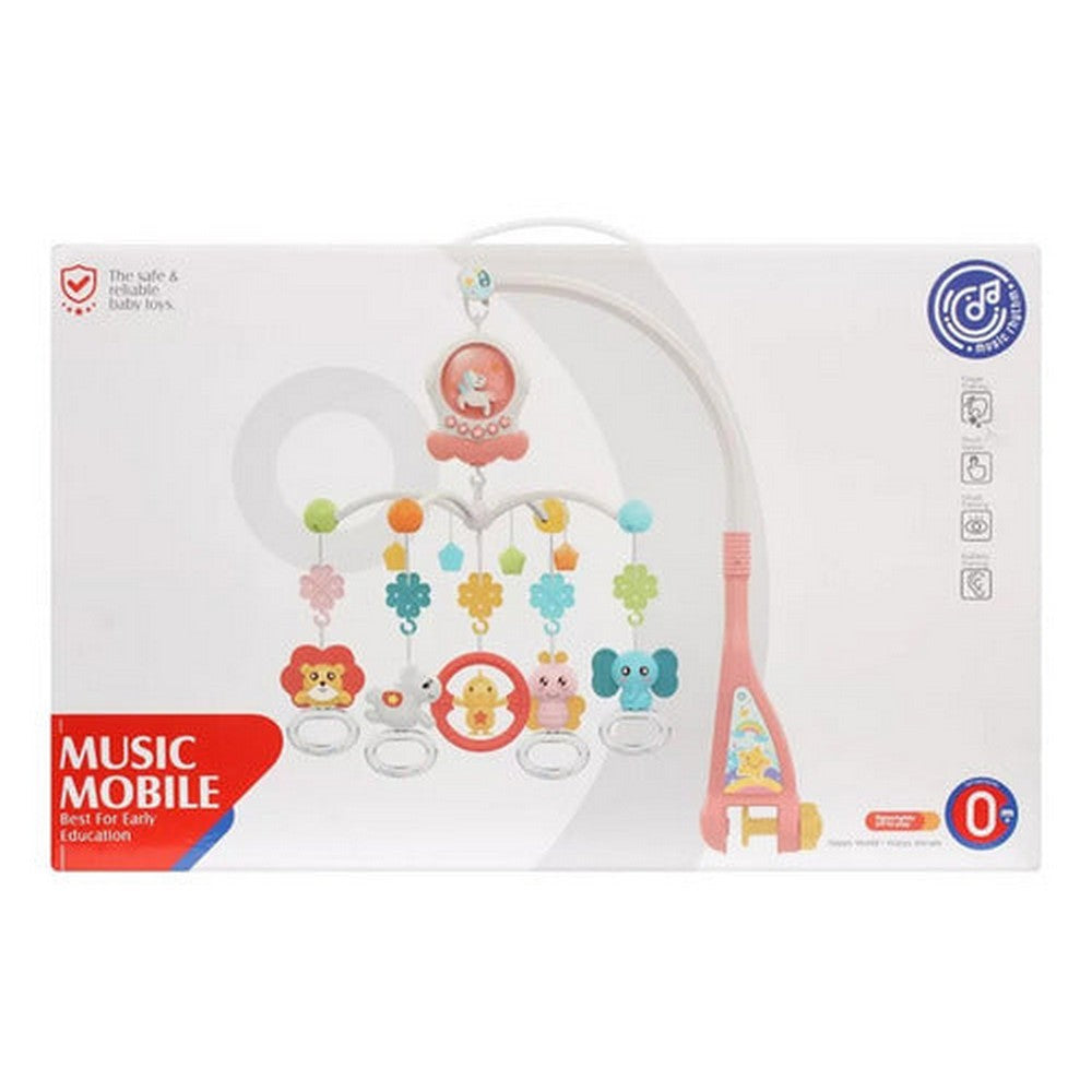 Movil Musical Unicornio Con Animalitos 2014770 Shine