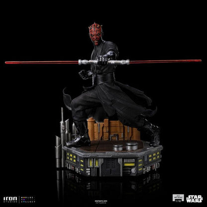 Figura Escala 1/10 Darth Maul 77022 Star Wars Iron Studios