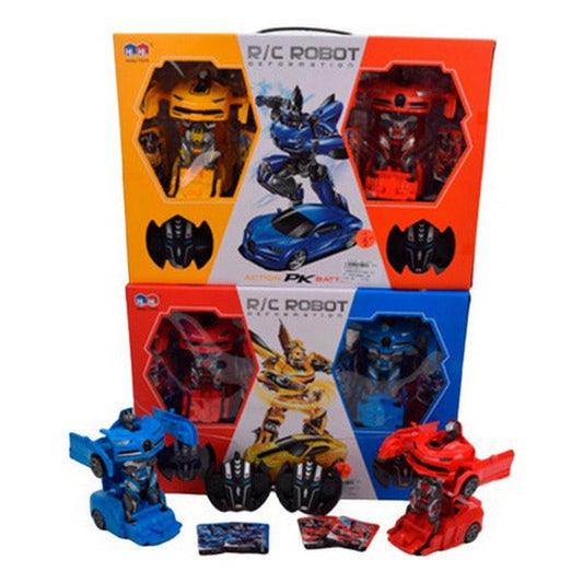 Robot Auto Transformable A Radio Control X2 1879837 Color Azul