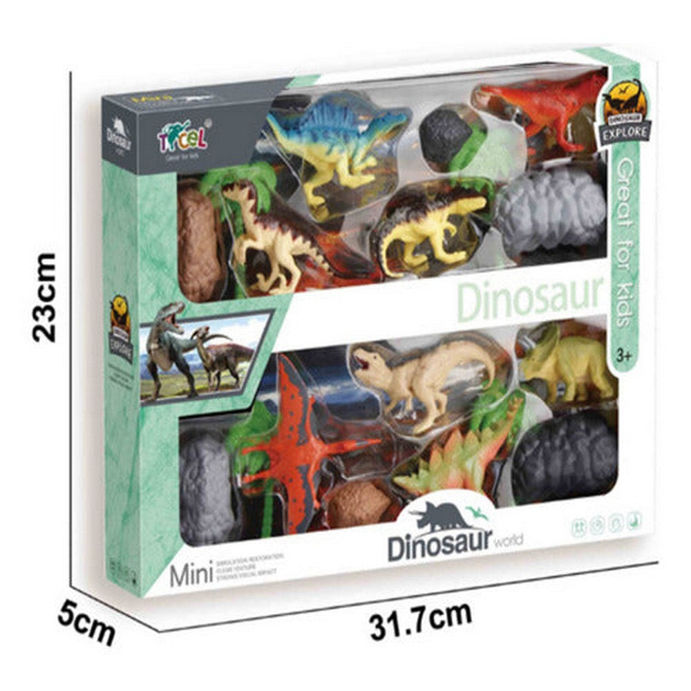 Dinosaur World Set De Dinosaurios Con Accesorios 2308522