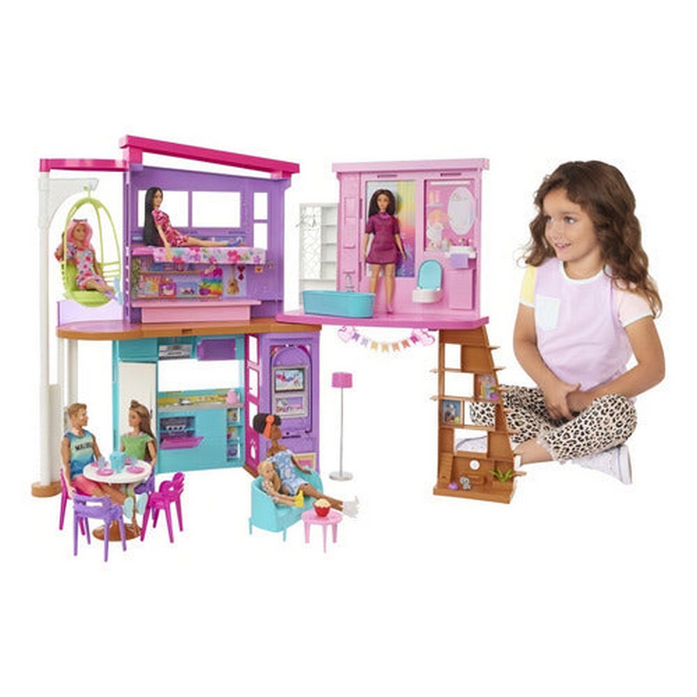 Barbie Malibu Casa De Vacaciones Hcd50 Mattel