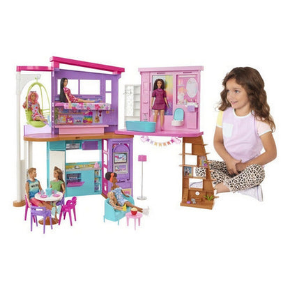 Barbie Malibu Casa De Vacaciones Hcd50 Mattel