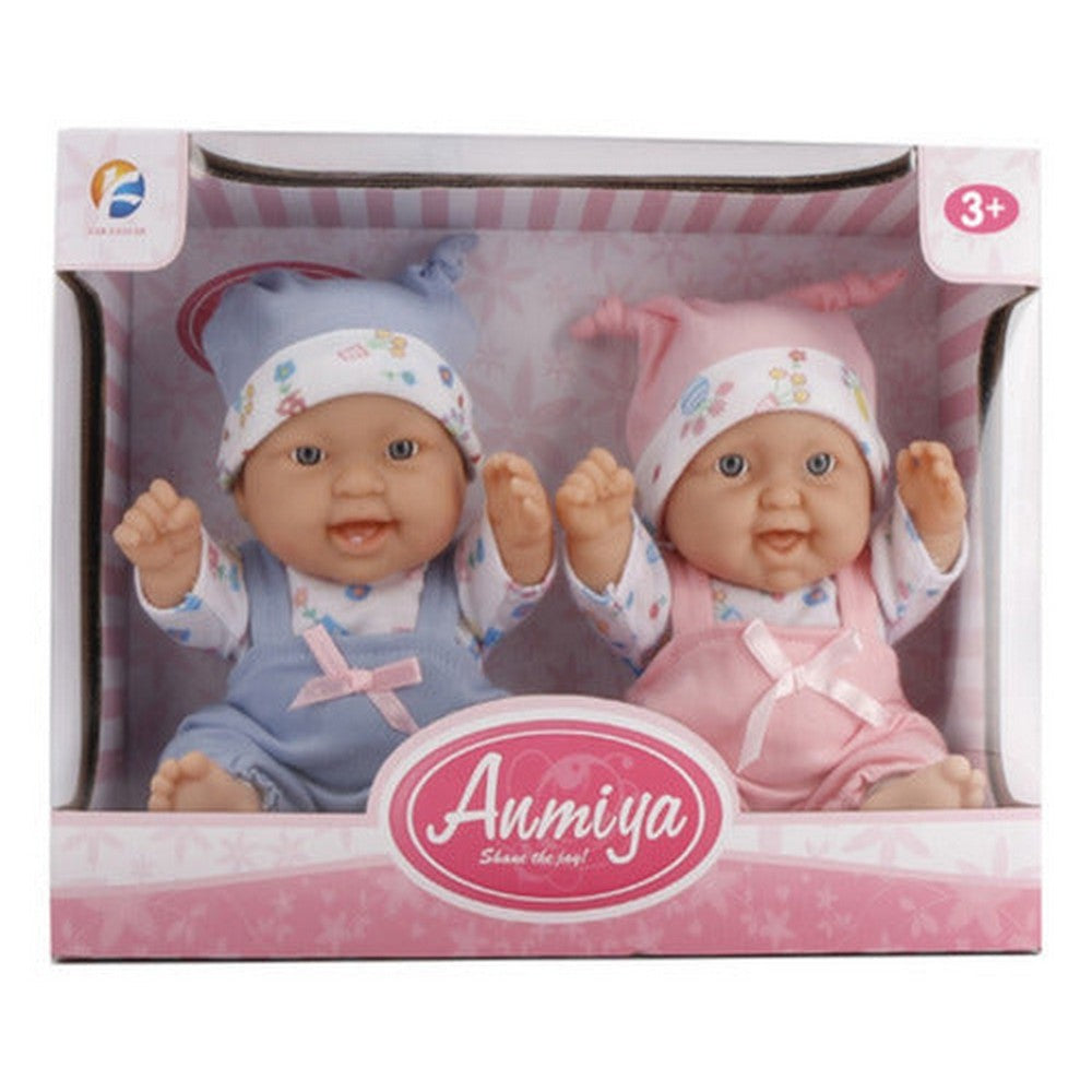 Set De Bebotes 25cm Gemelos Felices 1979040 Shine