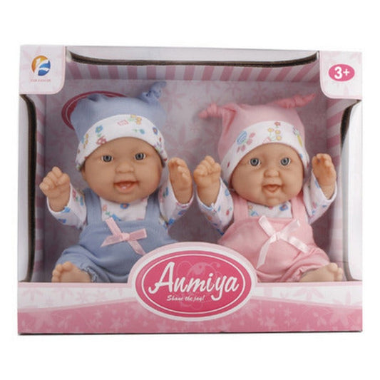 Set De Bebotes 25cm Gemelos Felices 1979040 Shine