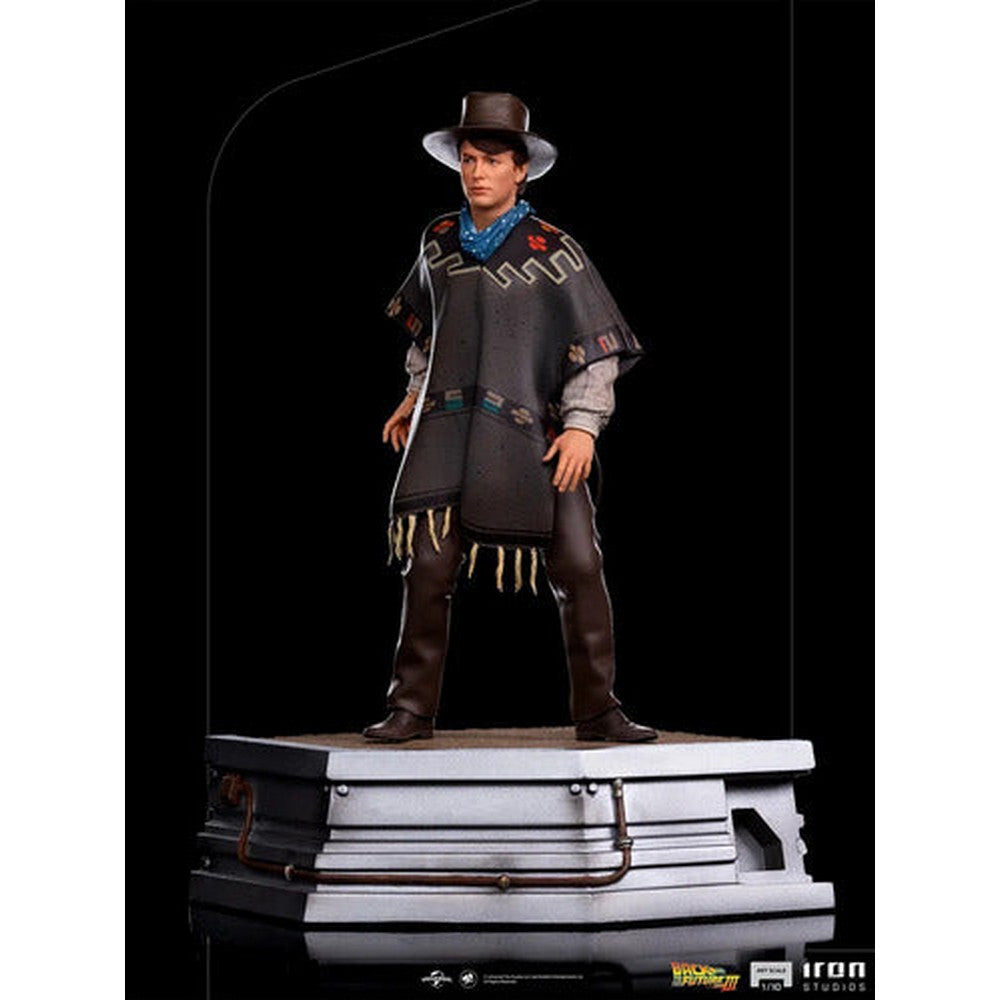 Figura Marty Mcfly Back To The Future 3 59621 Iron Studios