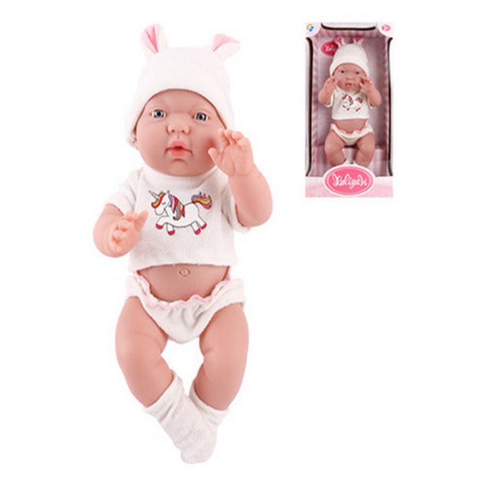 Muñeca Bebote 30cm Bebe Con Gorrito Orejitas 2048494 Shine