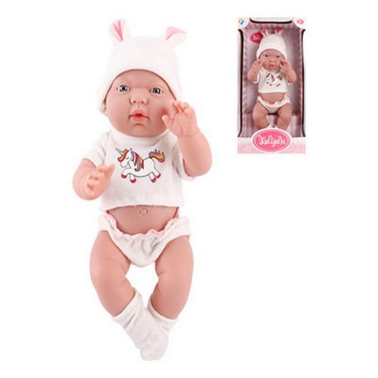 Muñeca Bebote 30cm Bebe Con Gorrito Orejitas 2048494 Shine