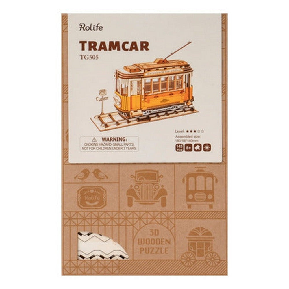 Robotime Puzzle 3d Tranvia Tg505 Rolife