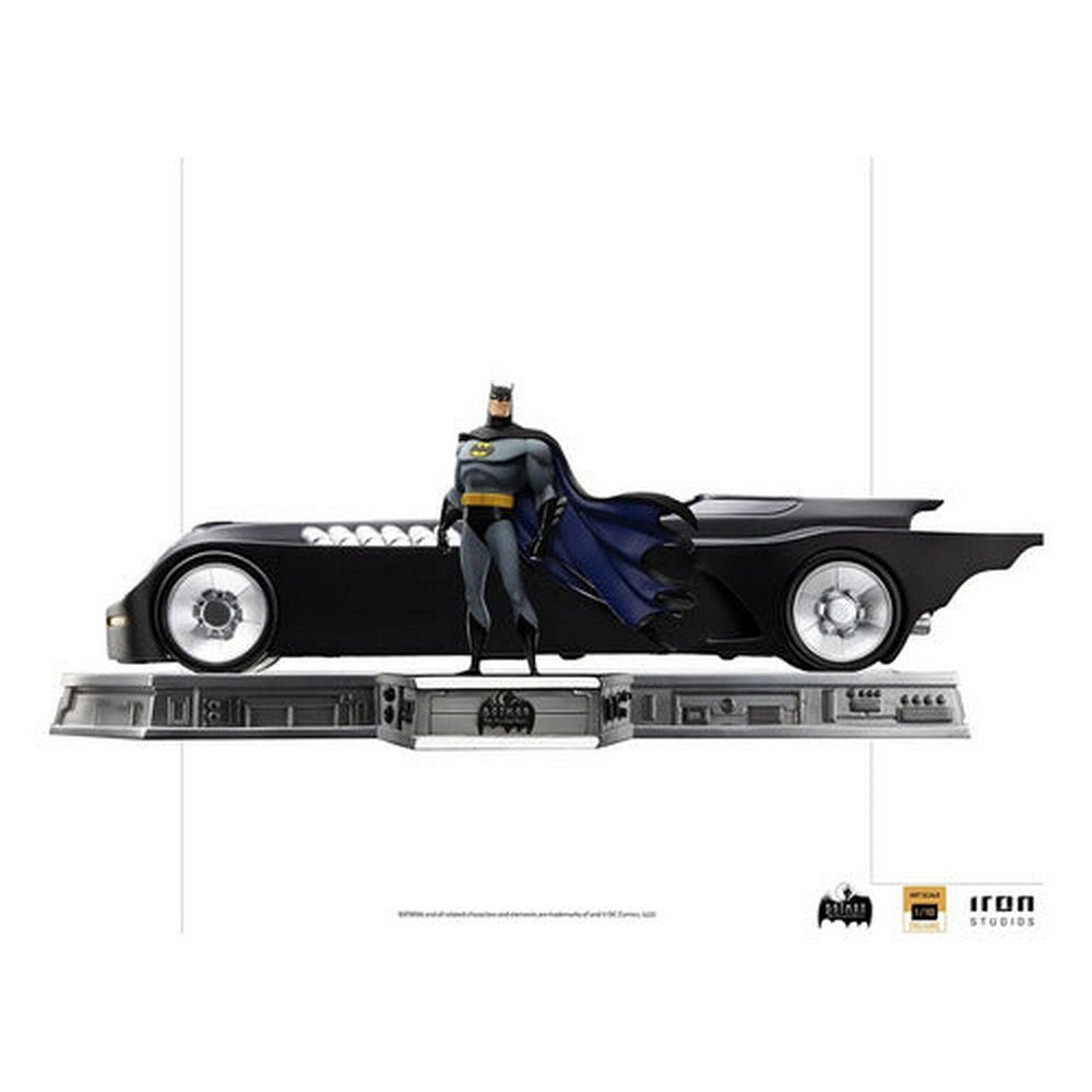 Figura Escala 1/10 Batman Y Batimóvil Art 64922 Iron Studios