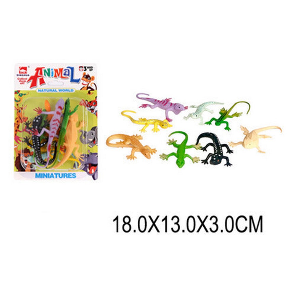 Animal World Set De Animales Reptiles Miniatura 2156135