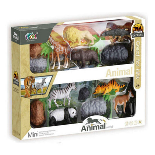Animal World Set Animales De Selva Con Accesorios 2308529