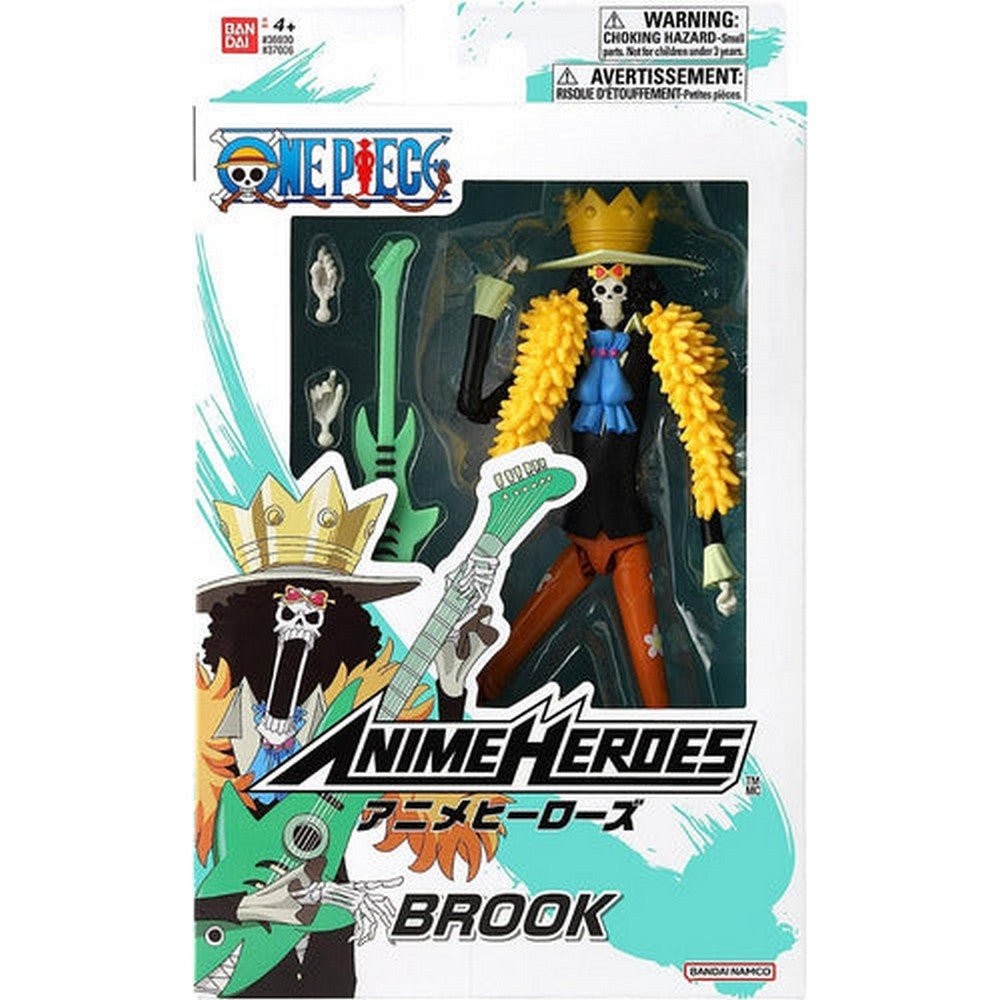 Bandai Anime Heroes One Piece Brook Figura 17cm 37006
