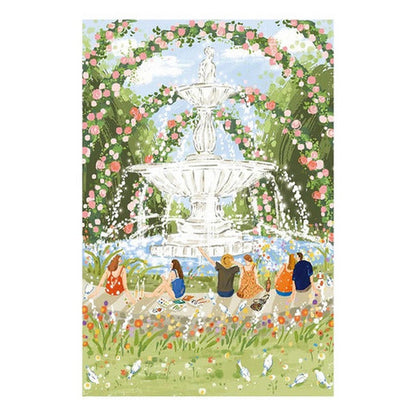 Robotime Puzzle Fuente Primaveral 1000 Piezas Pt001 Rolife