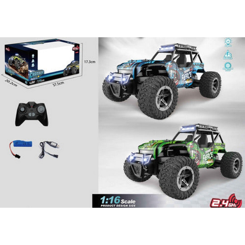 Auto R/c 1:16 2.4g Con Luz 2328889