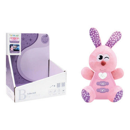 Peluche Conejo Rosa Con Sonido 1966706