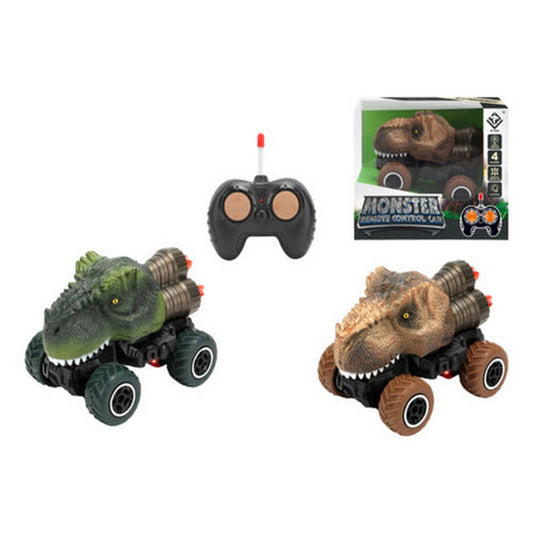 Auto R/c Con Luz Monster Dinosaurio 2313830