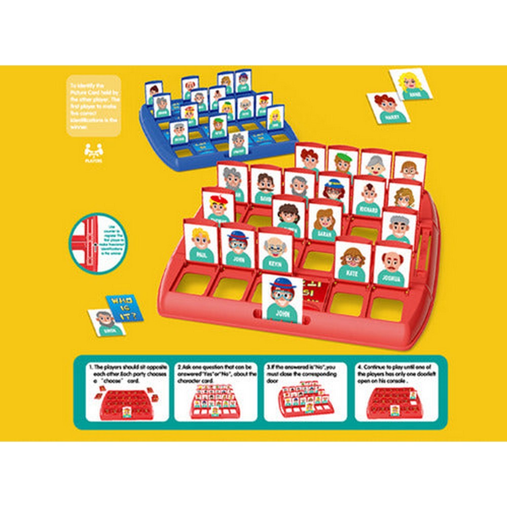 Juego De Mesa Who Am I? Adivina Quien 2160231