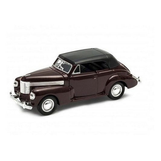 Welly Die Cast 1938 Opel Kapitan Cabriolet 1:34 43785h Color Bordó