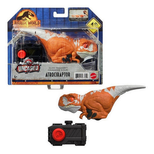 Jurassic World Set De Juego Dino Click Tracker Gyn38 Mattel Color Velociraptor Verde Petroleo