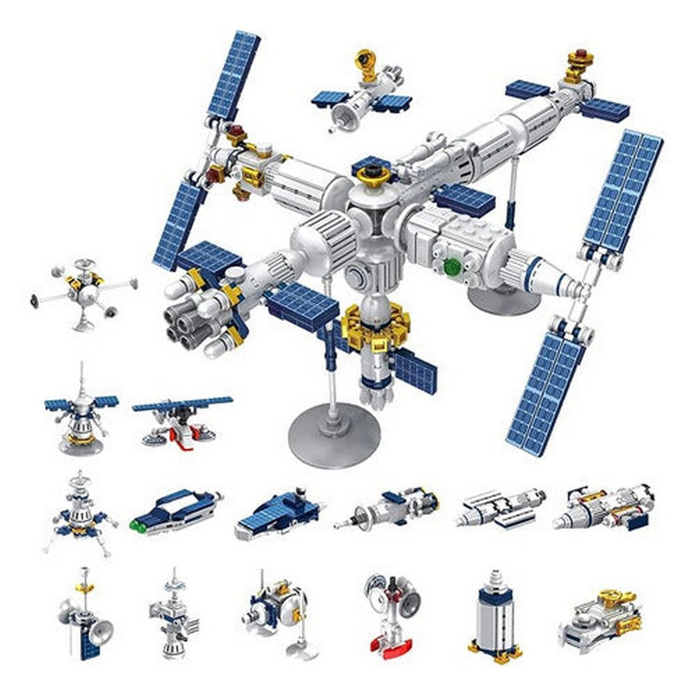 Panlos Brick Bloques Estacion Espacial 573 Pzc 2287989