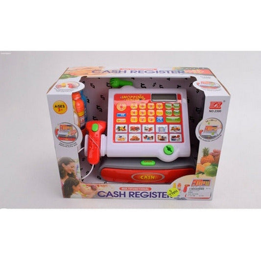 Caja Registradora Con Botonera Rojo 1581412 E.normal