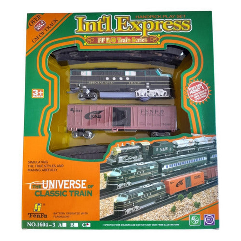 Pista De Tren Con Luz Classic Train 271385 Shine