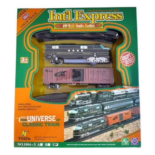 Pista De Tren Con Luz Classic Train 271385 Shine